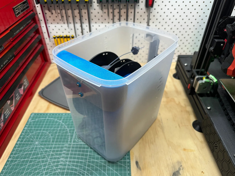 Drybox open rear